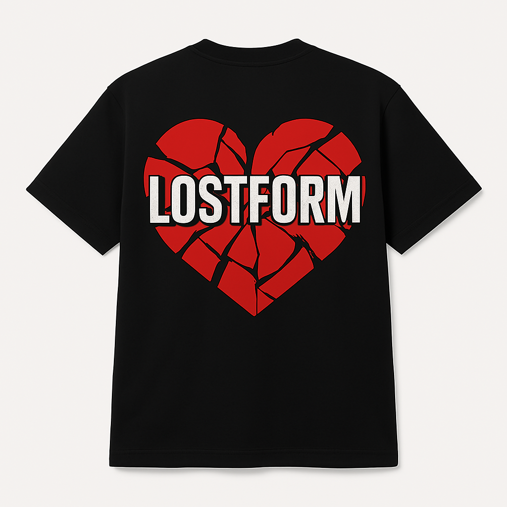 T-shirt LOSTFORM cuore