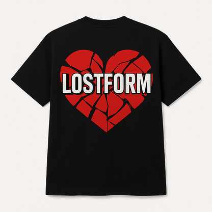 T-shirt LOSTFORM cuore